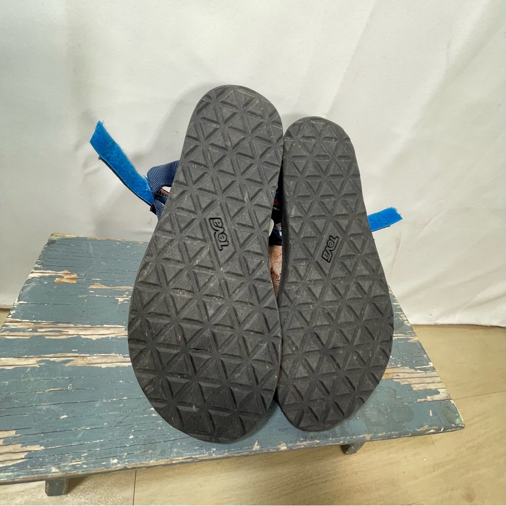 Teva Original Universal Slide Sport Sandals LIKE NEW blue size 9 Adjustable - Picture 9 of 10